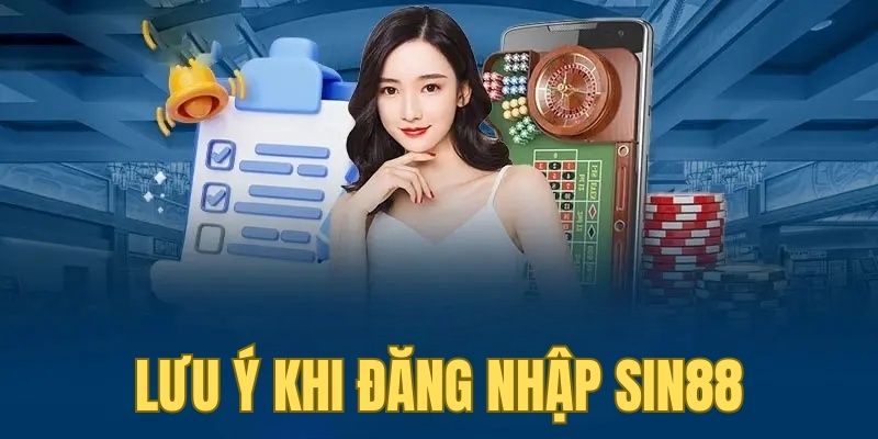 Cần nắm những lưu ý sau để đăng nhập SIN88 dễ dàng