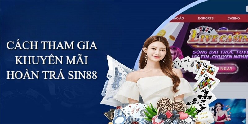 Khuyến Mãi Hoàn Trả Sin88 - Phần Quà Ý Nghĩa Cho Hội Viên 3 Quy trình đăng ký tham gia khuyến mãi nhanh chóng và thuận tiện